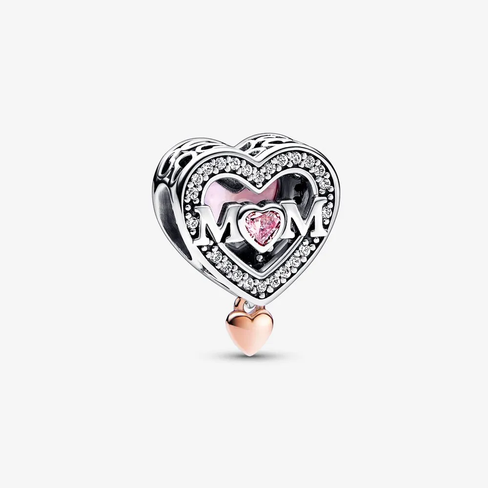 pandora charm dla mamy z sercem 782653c01