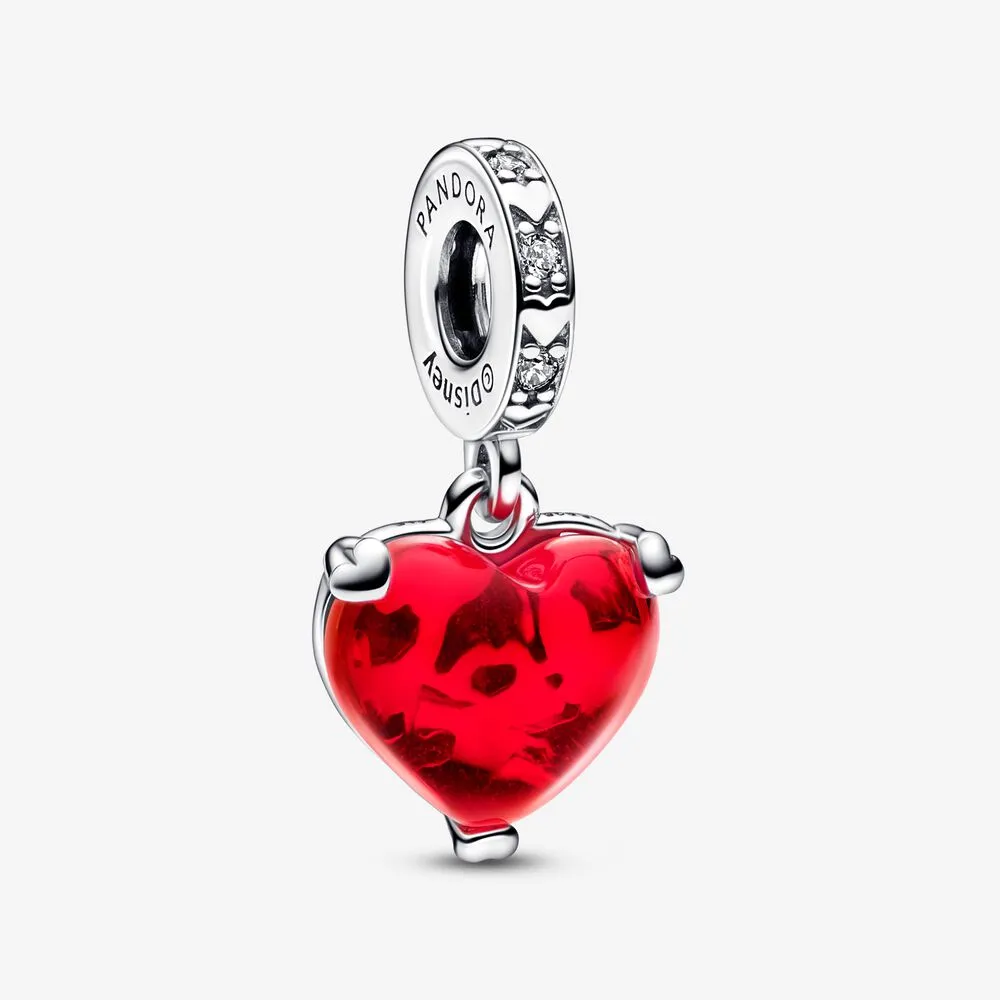 pandora disney pocałunek myszka miki i minnie czerwony wisiorek z misy murano 792522c01