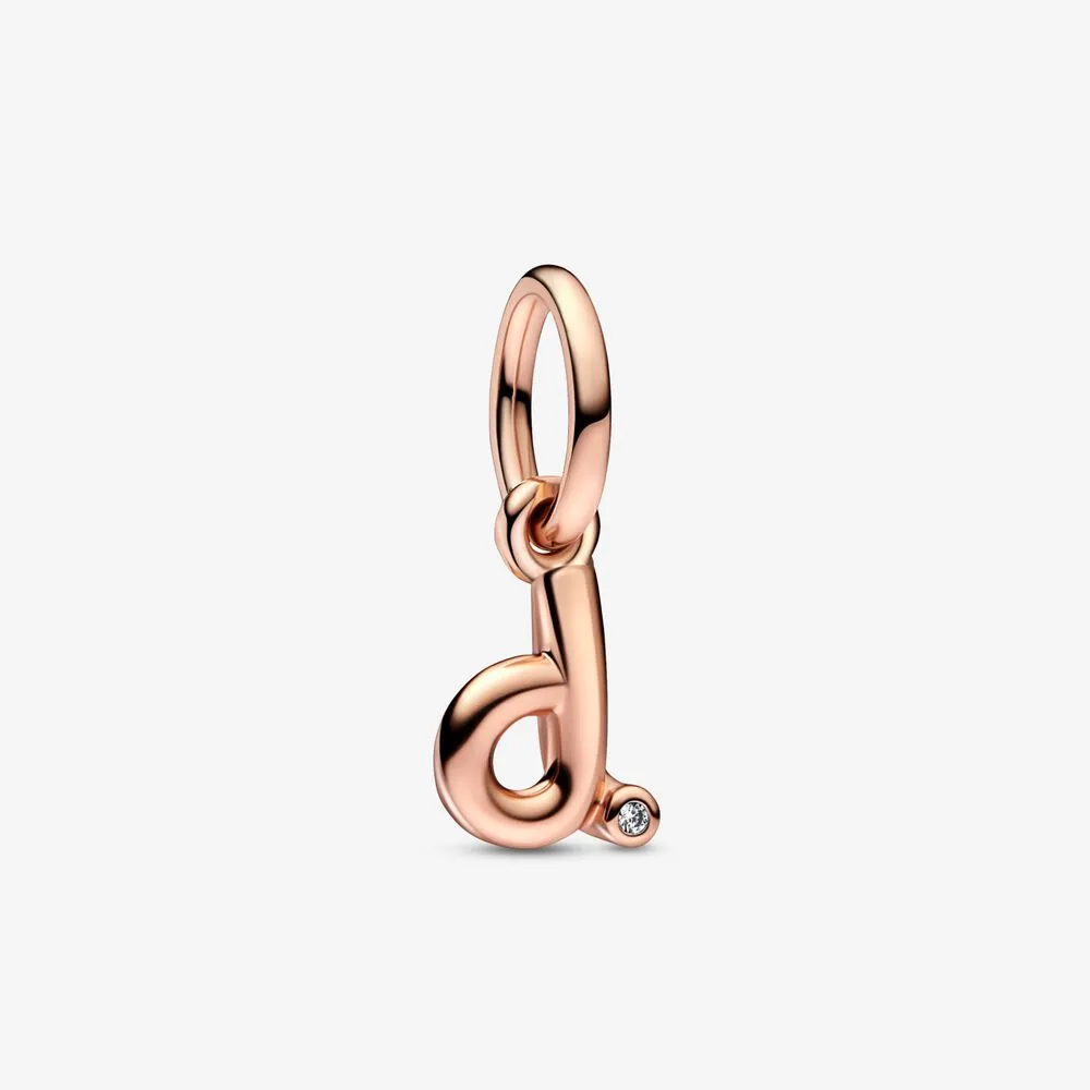 pandora litera d charm z awieszką w stylu alfabetu 782534c01