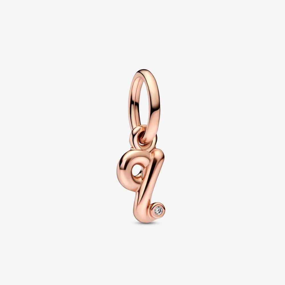 pandora litera q wisząca charms z literami 782476c01