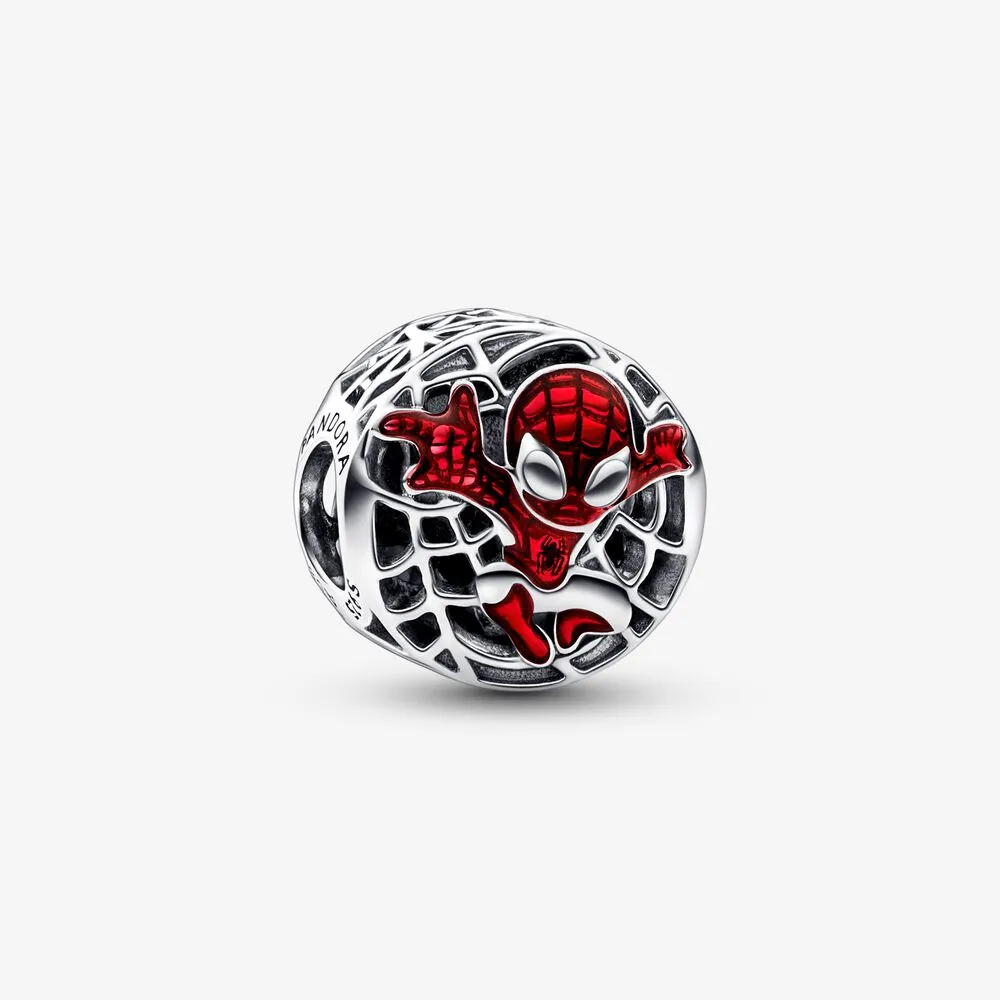 pandora marvel spider man charm miasto unoszące się w górze 792350c01
