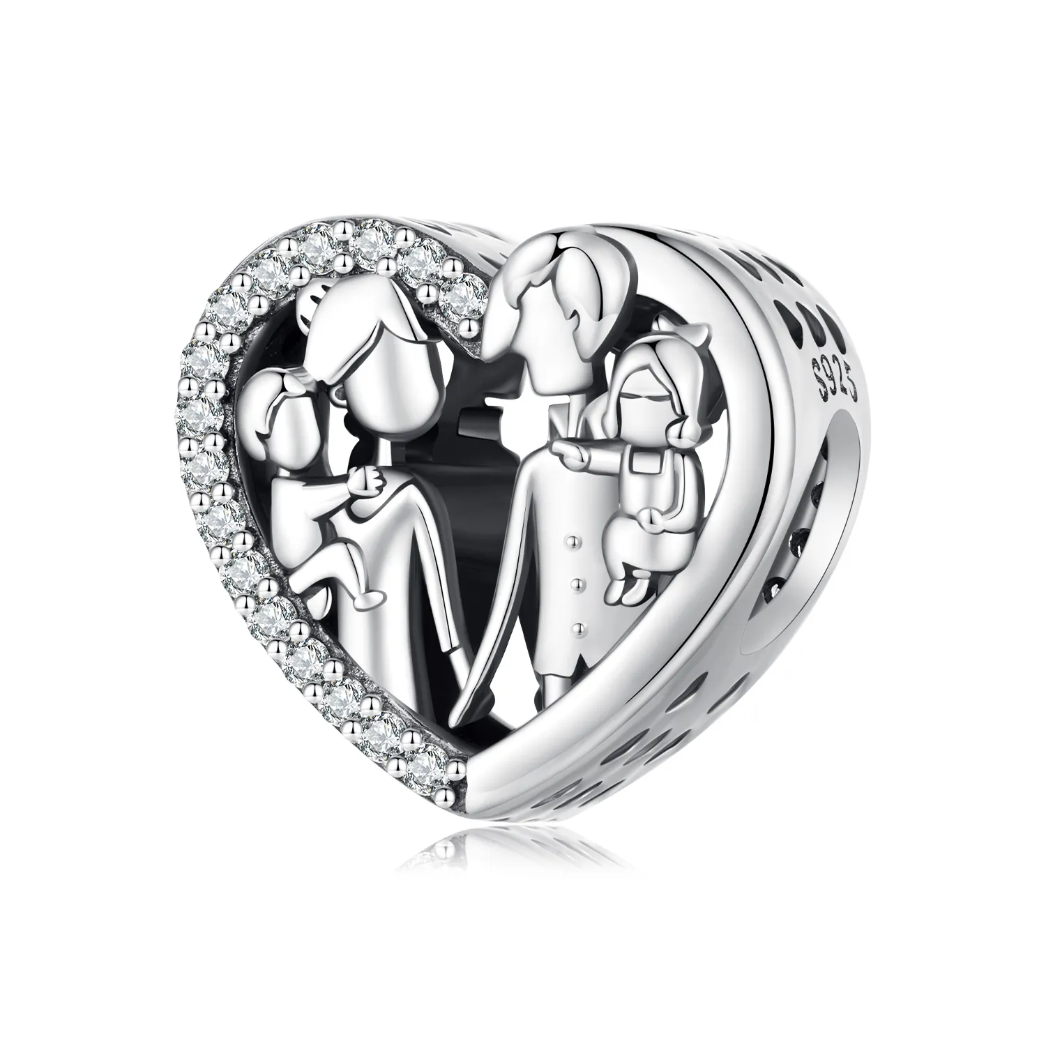 charm rodzina w stylu pandora scc2514