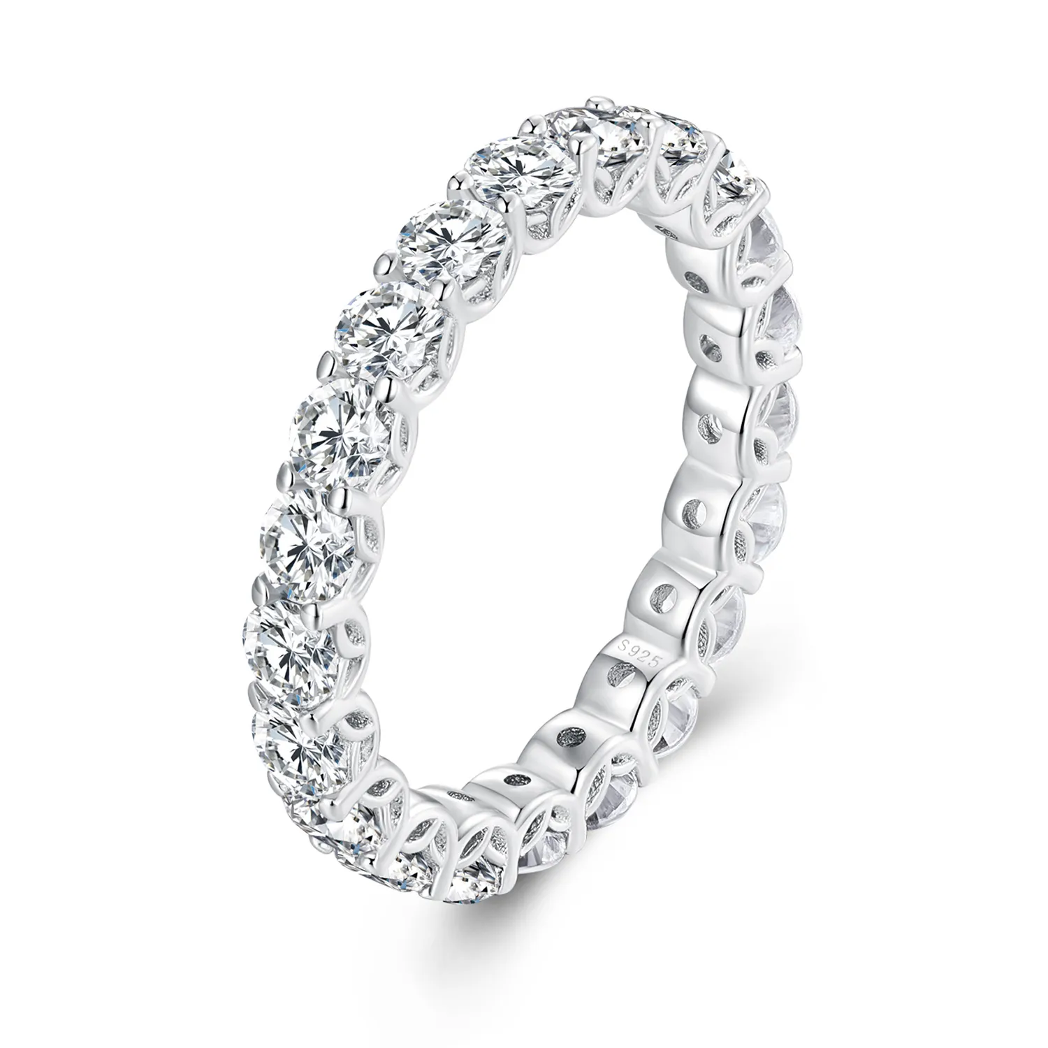pandora style fine moissanite ring msr029