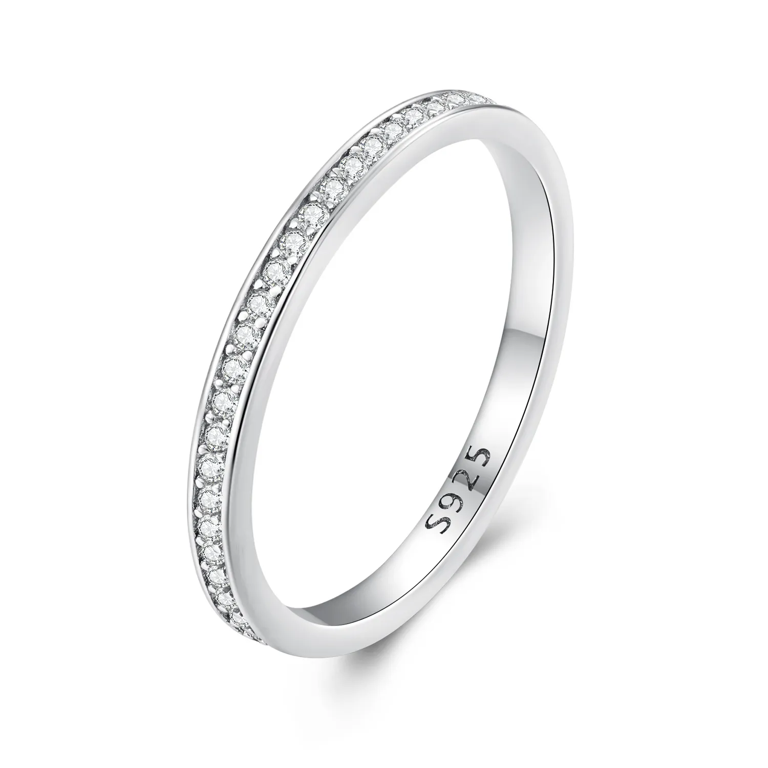 pandora style pave moissanite ring msr030