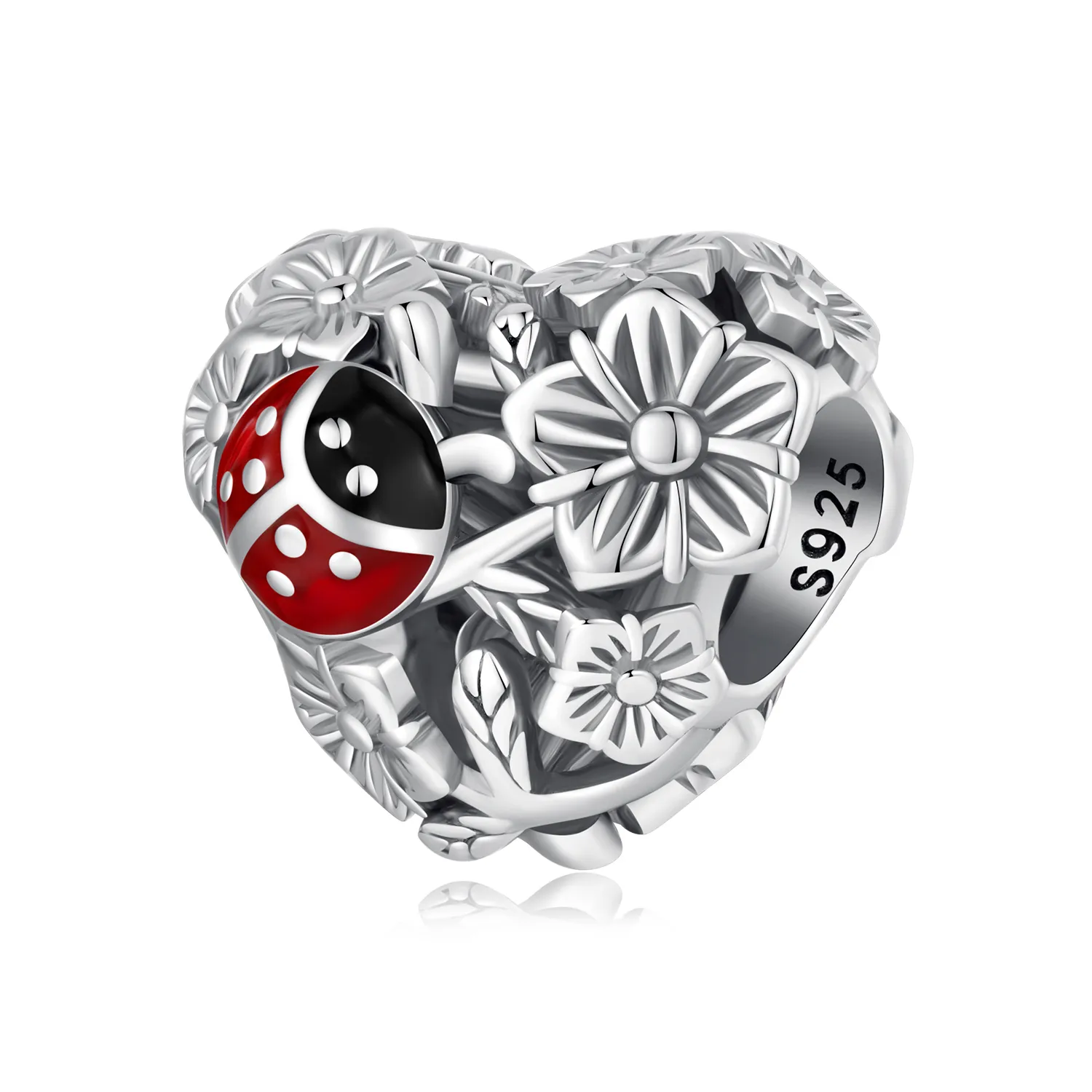 pandora style szczęśliwy koniczek charm scc2524