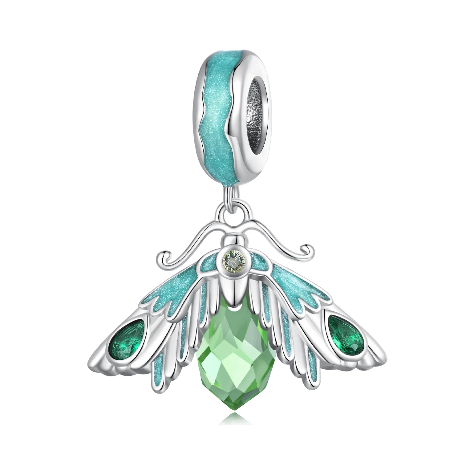 pandora style wisior charm w kształcie ćmy bsc866