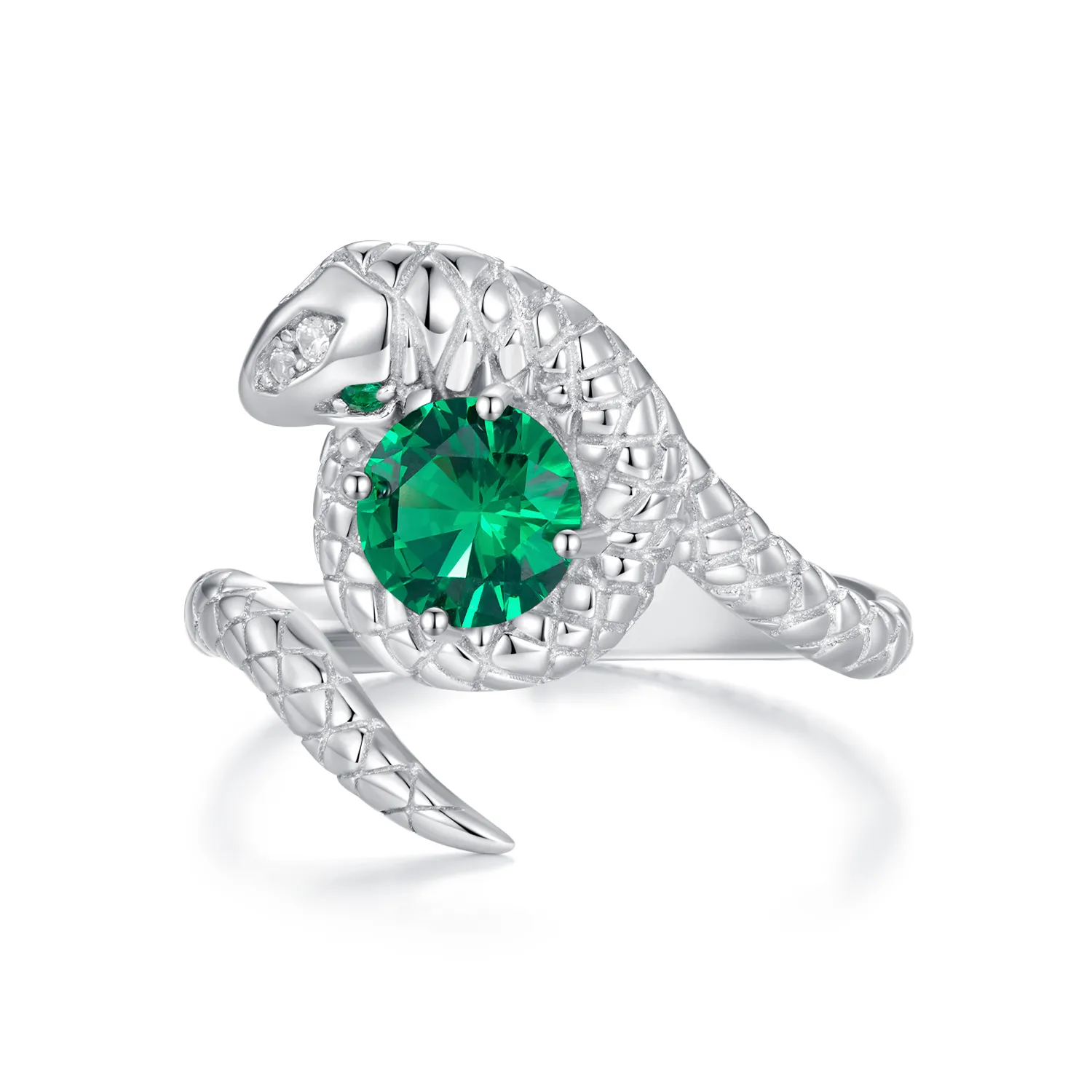 pandora style wężowy otwarty pierścionek bsr441