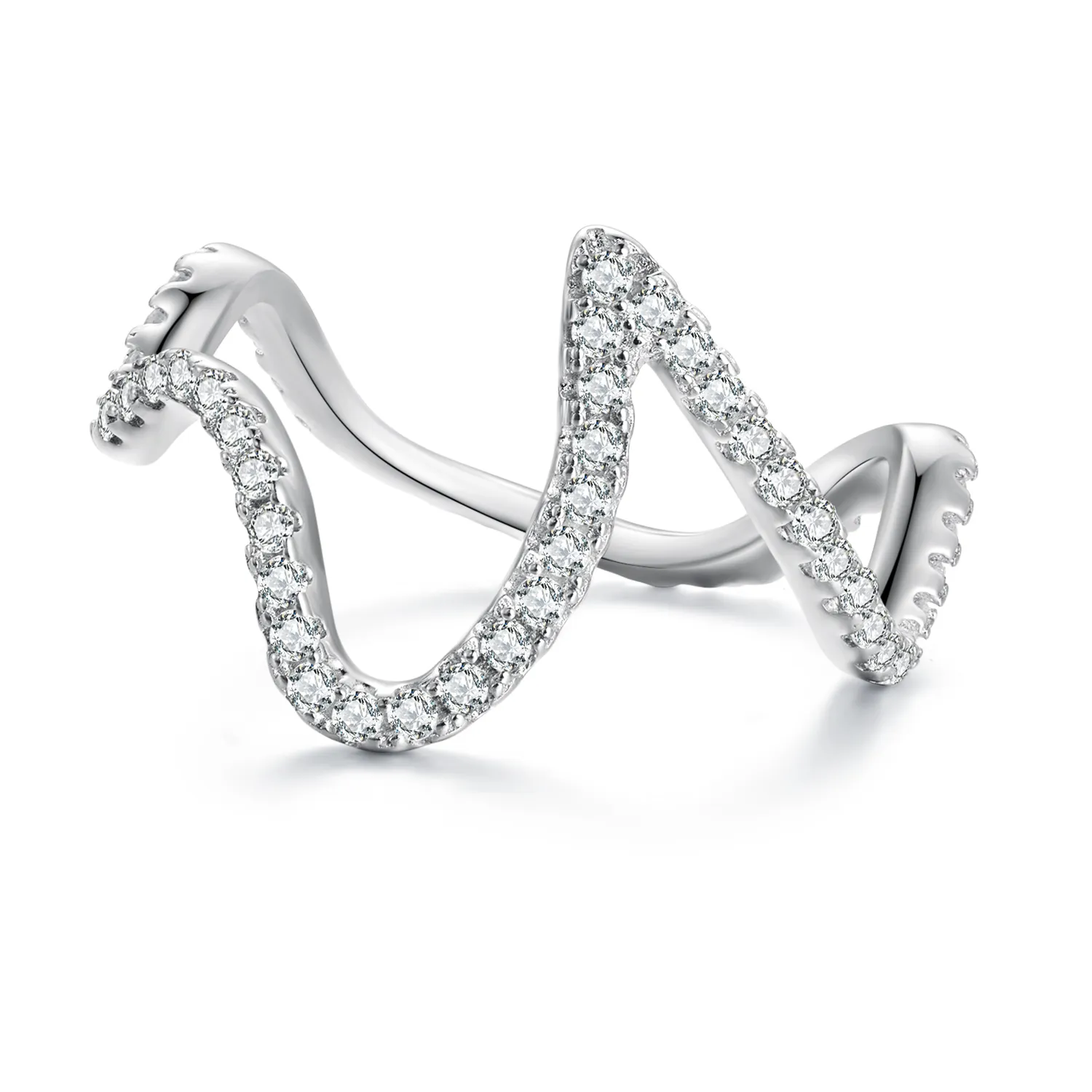 pandora styl zig zag pierścień bsr314