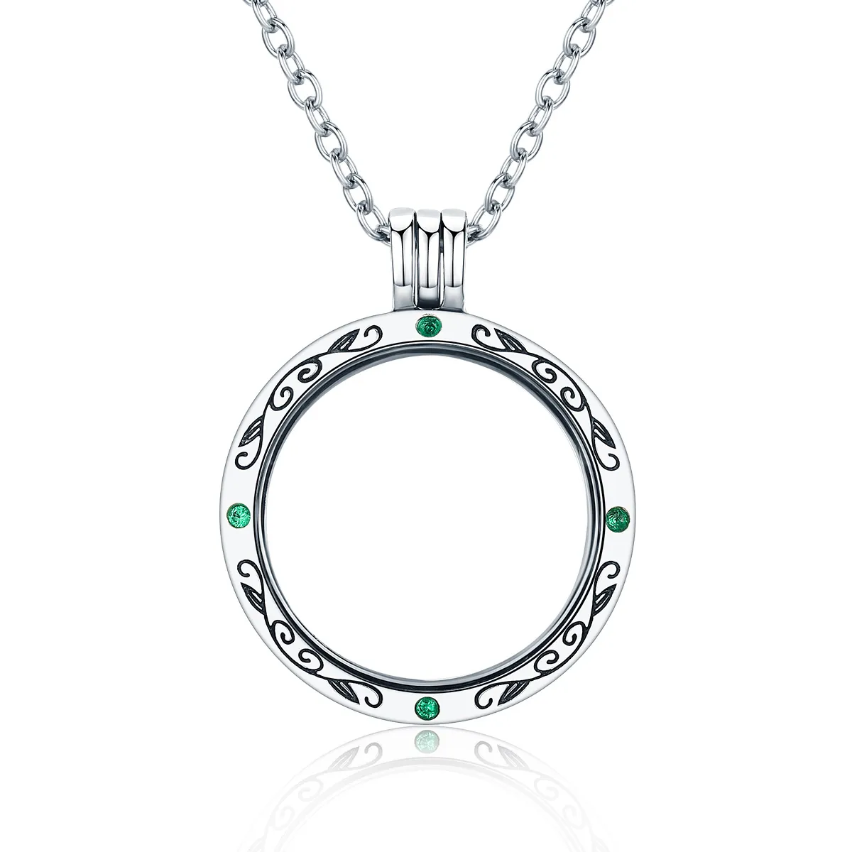 pandora style locket chain scf002