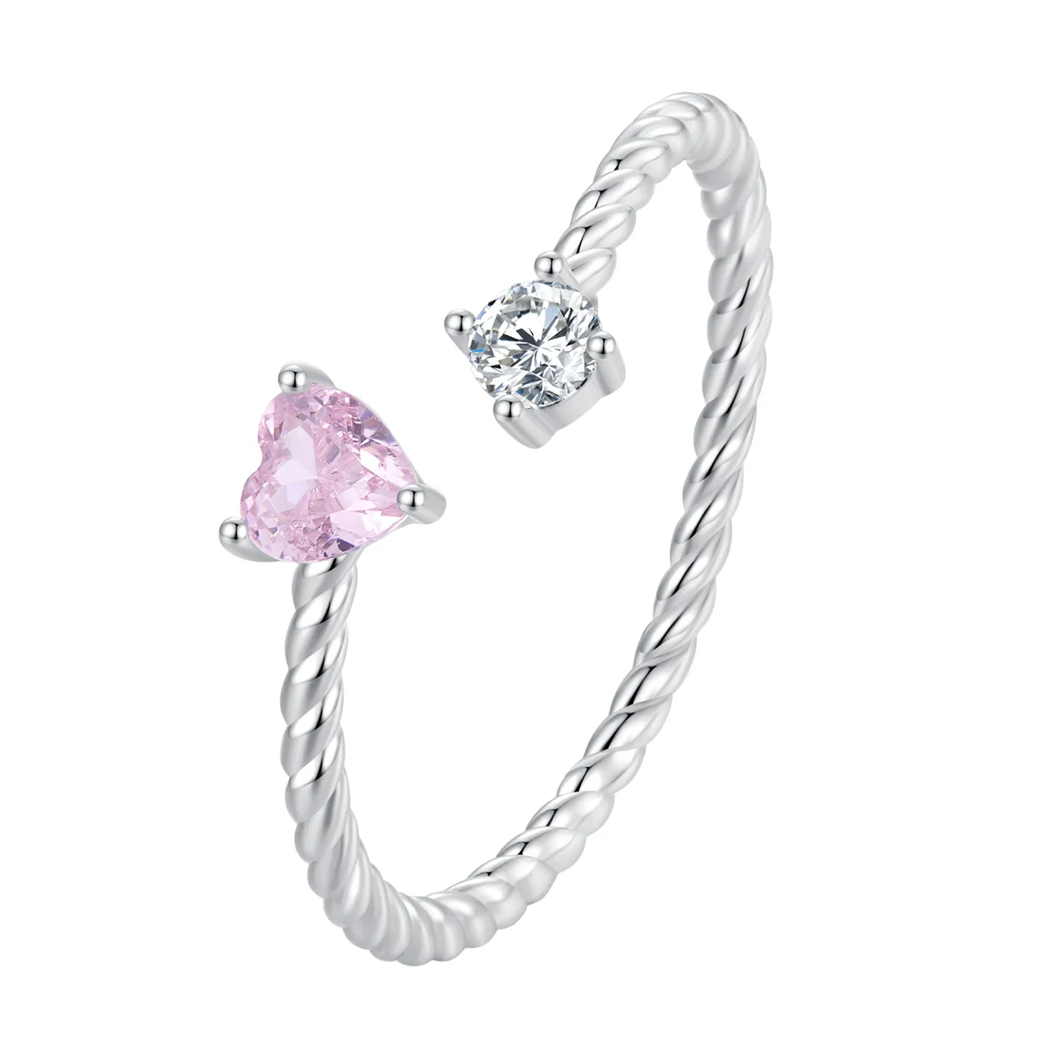 pandora style obrączki obietnicy dla niej scr924