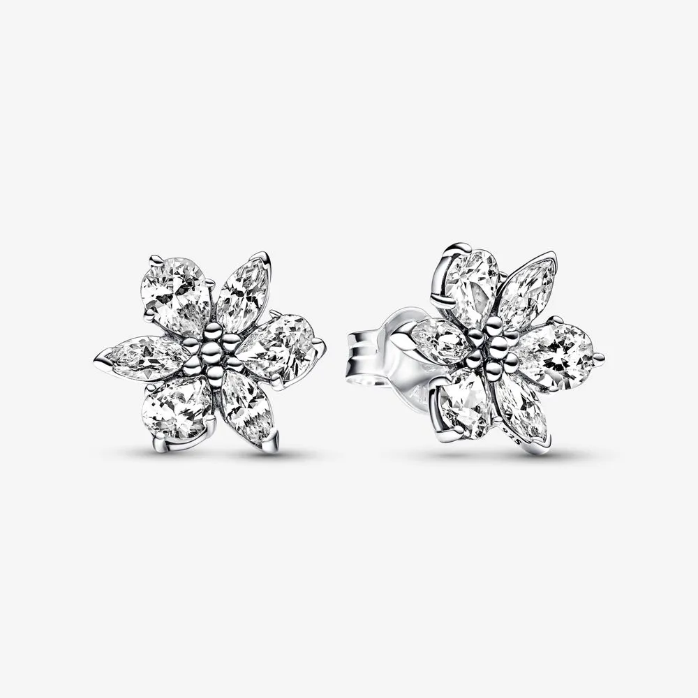 Pandora Błyszczące Kolczyki Studniowe z Klastrami Herbarium - 292633C01