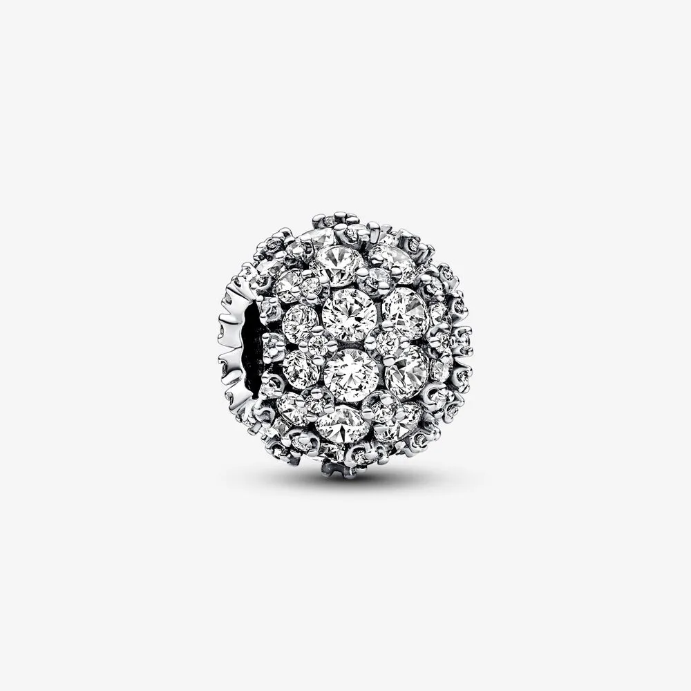 pandora błyszczący przeszywany charm w kształcie okręgu 792630c01