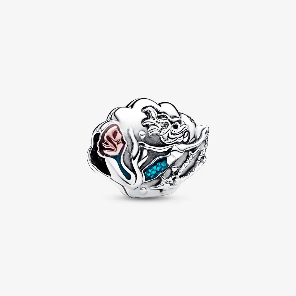 pandora disney mała syrenka muszla charm 792687c01