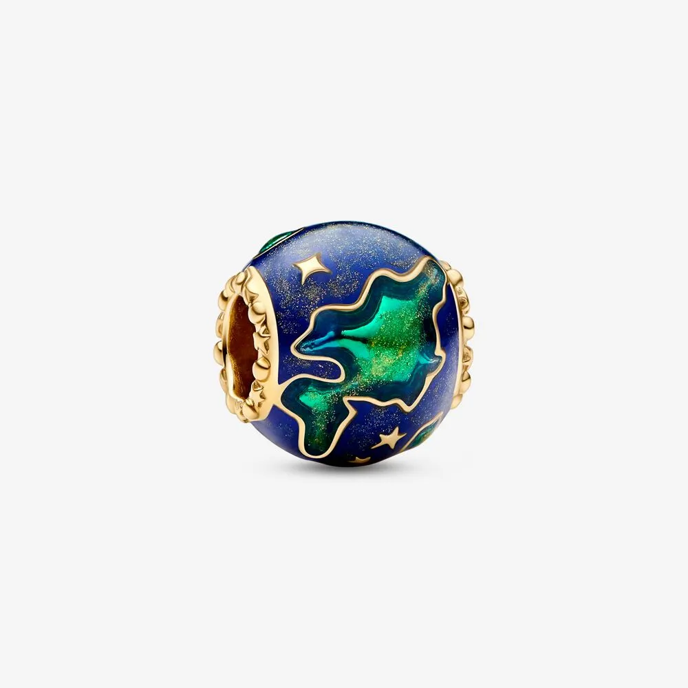 pandora earth 14k pozłacana zawieszka 762431c01
