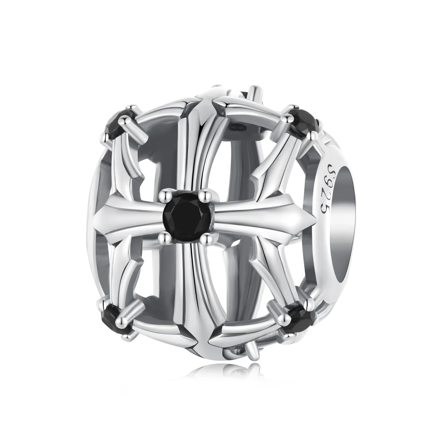pandora styl krzyż charm scc2548