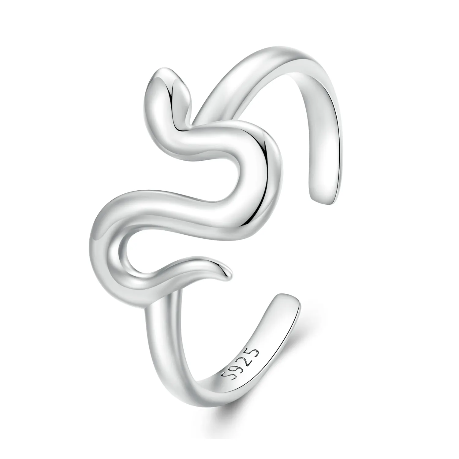 pandora styl wąż otwarty pierścień scr926