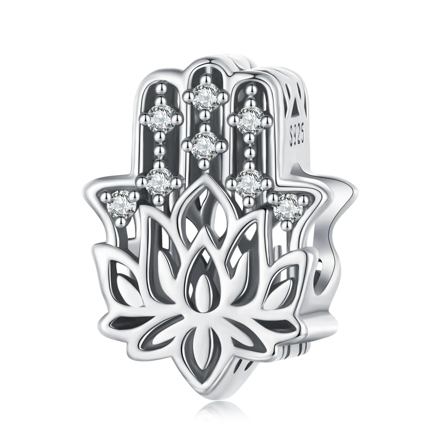 pandora style charm ręka fatimy scc2628