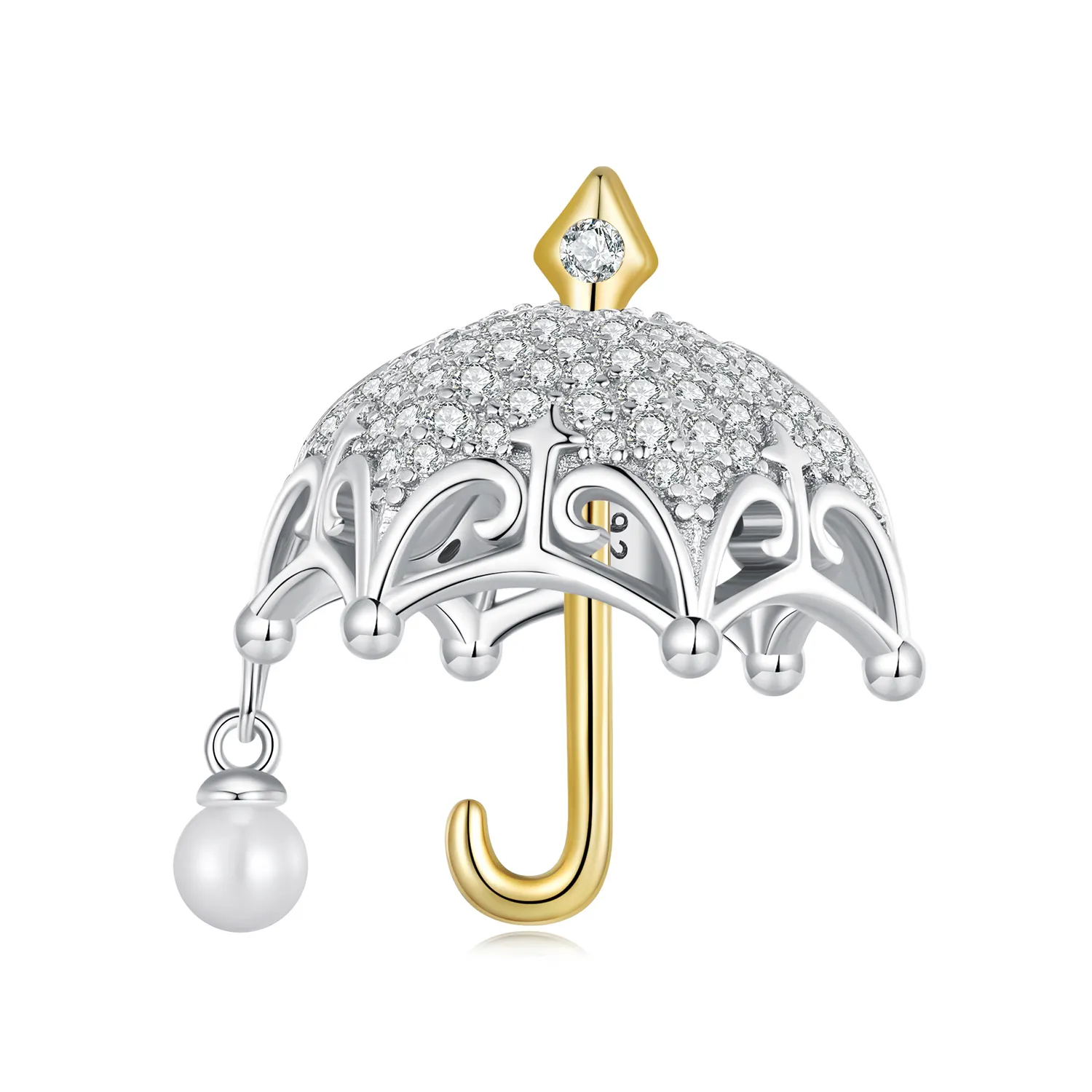 pandora style mały charm z parasolem bsc862