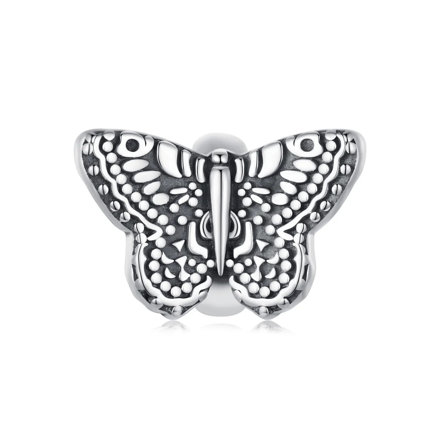 pandora style motyl silikonowy charm scc2551