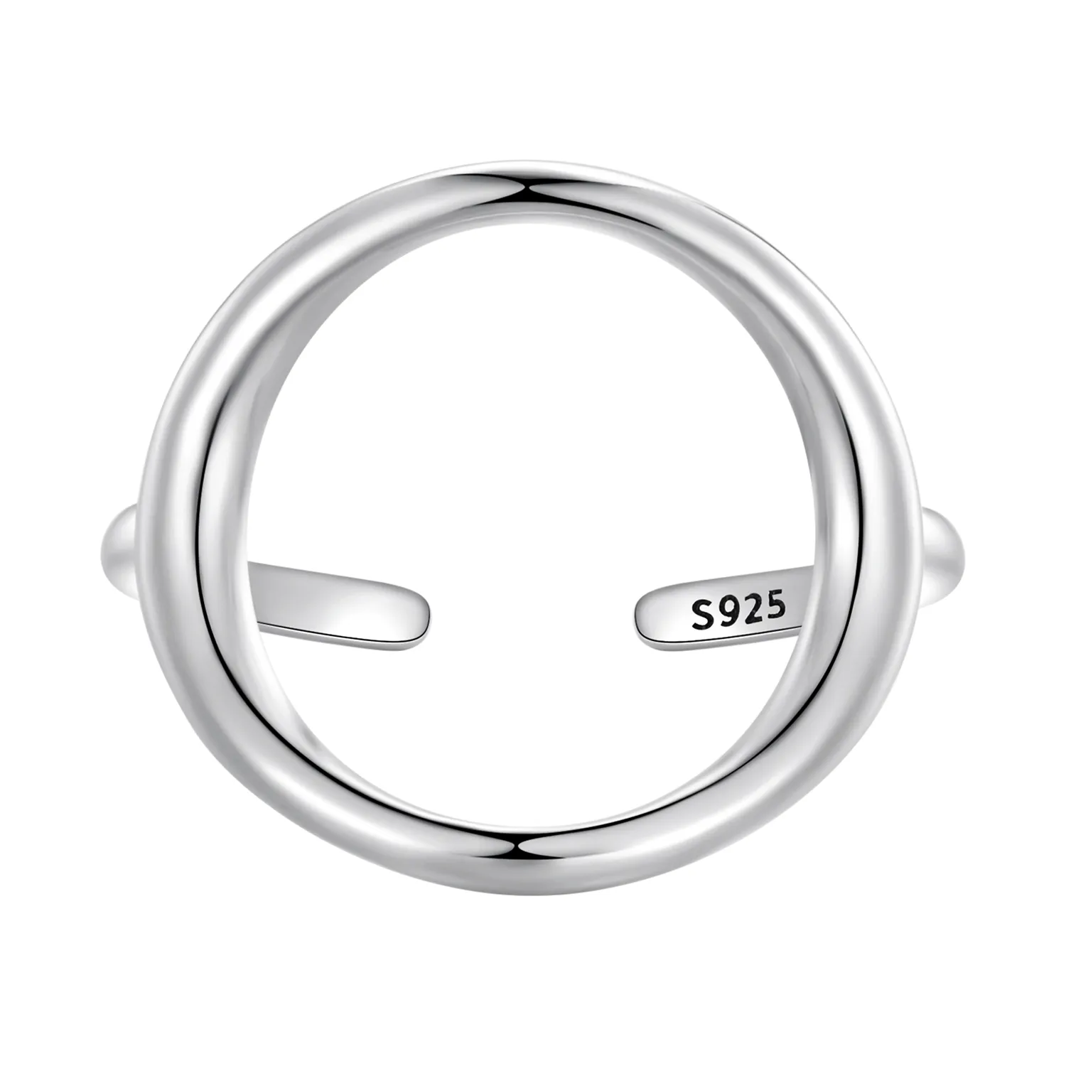 pandora style prosty pierścień z otwartym symbol samsary scr919