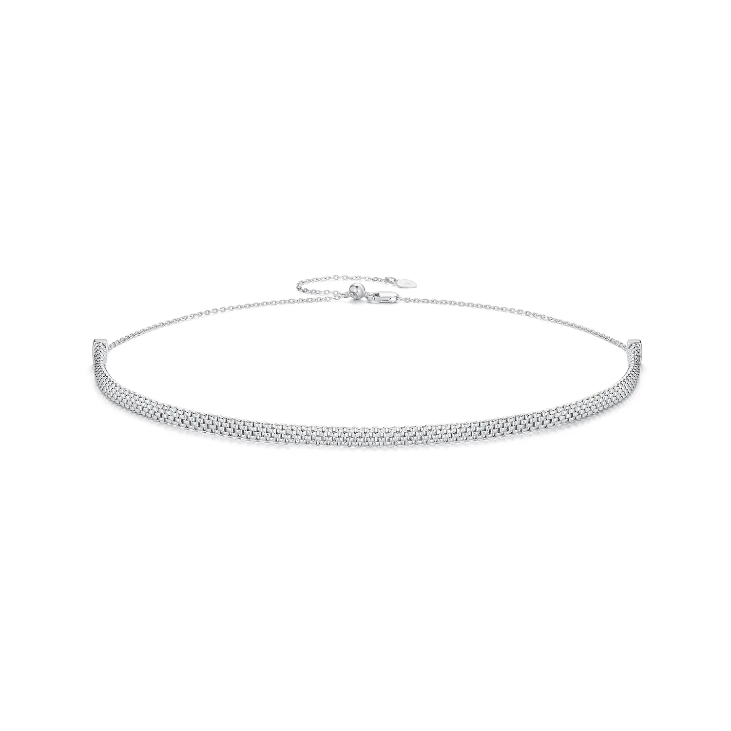 pandora style track necklace bsa003
