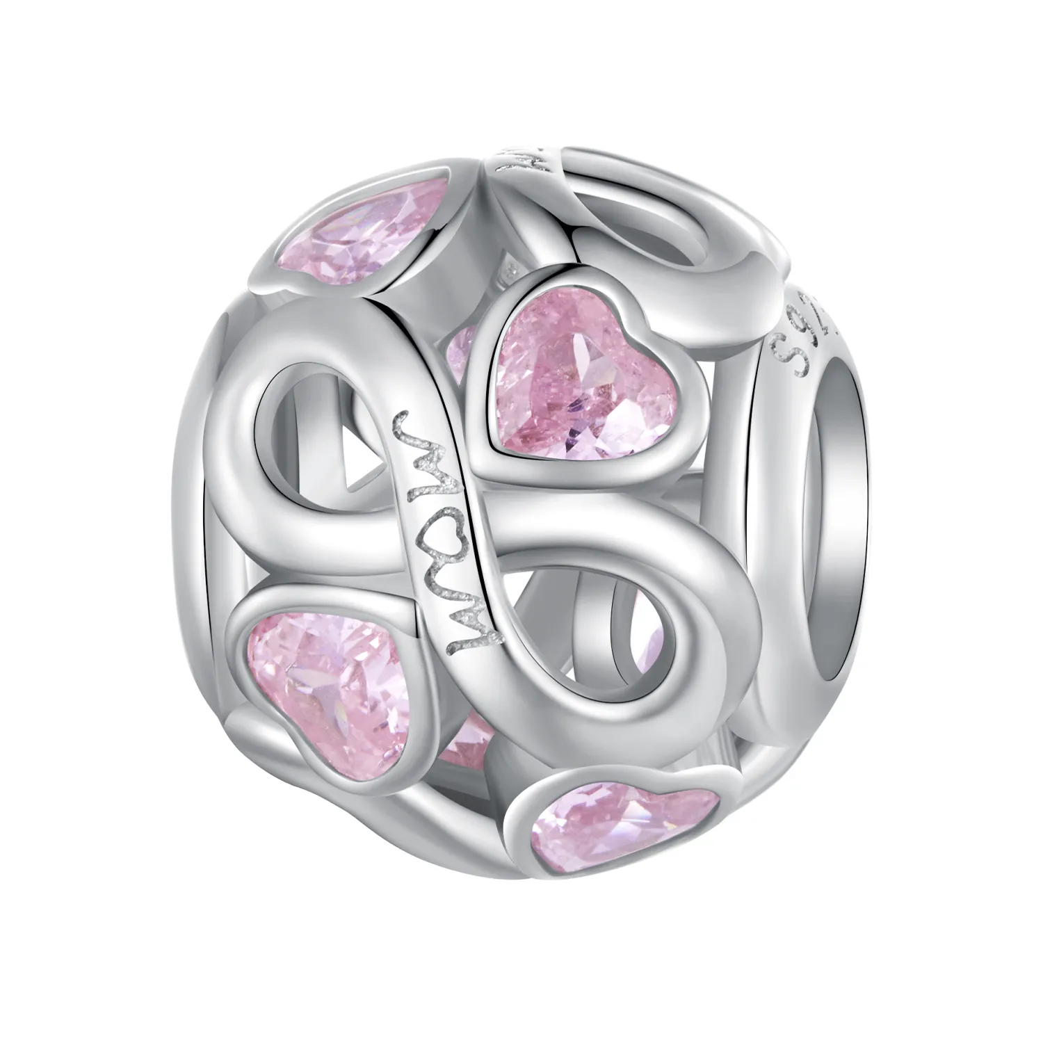 pandora style wieczna matczyna miłość charm bsc828