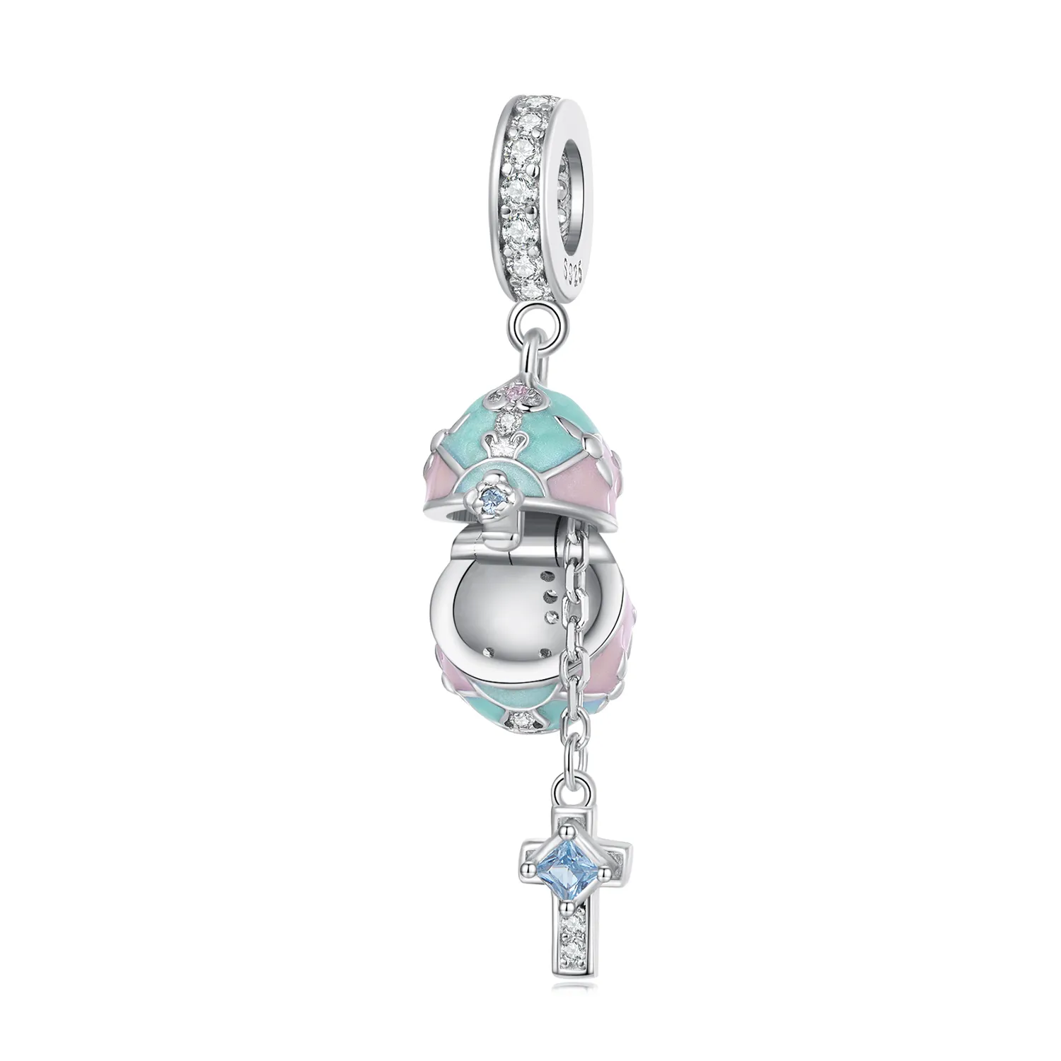 pandora style wisiorek jajko wielkanocne bsc779