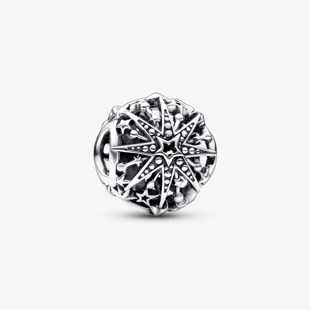 Niebiańska zawieszka w kształcie płatka śniegu Pandora - 792360C00