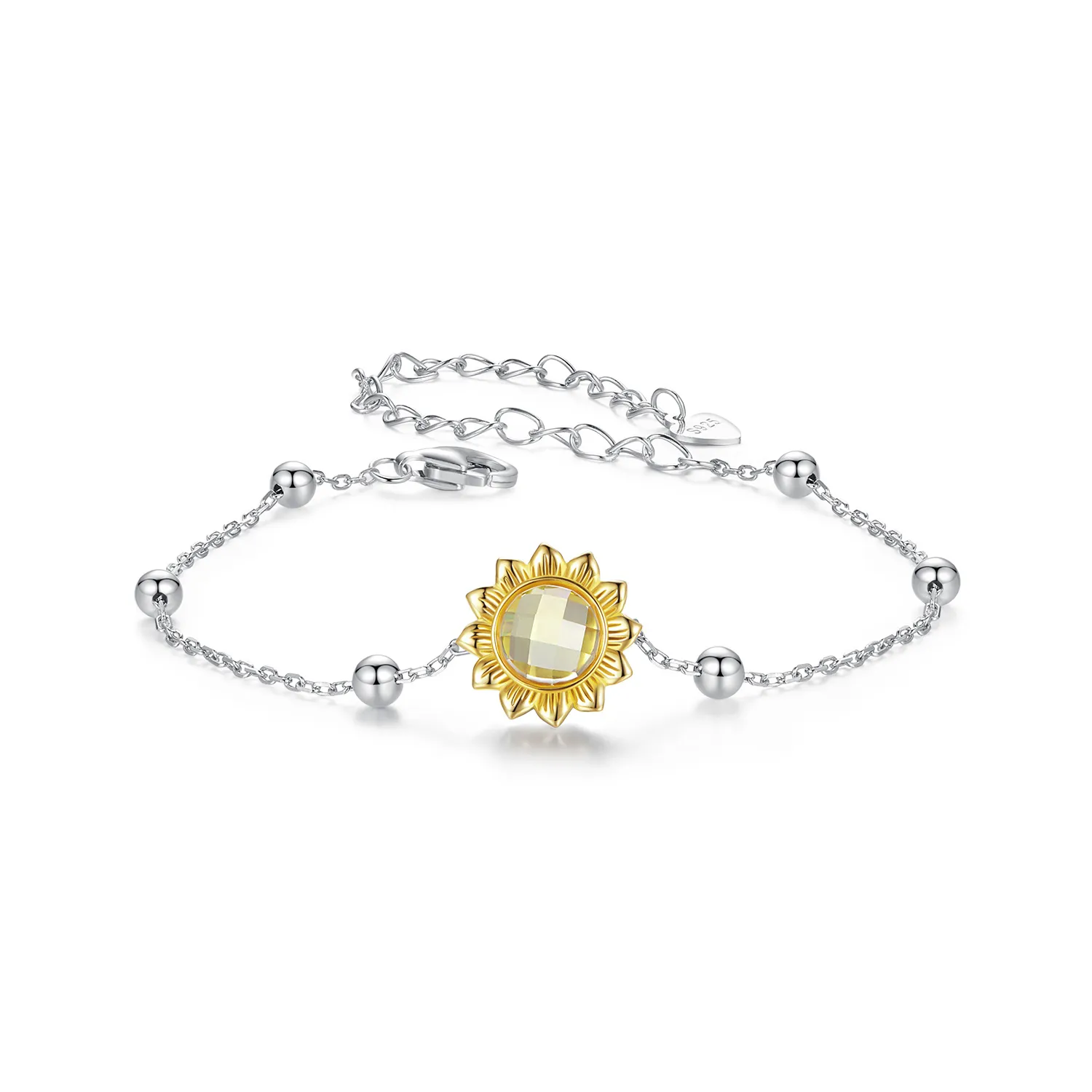 bransoletka pandora style sunflower scb282