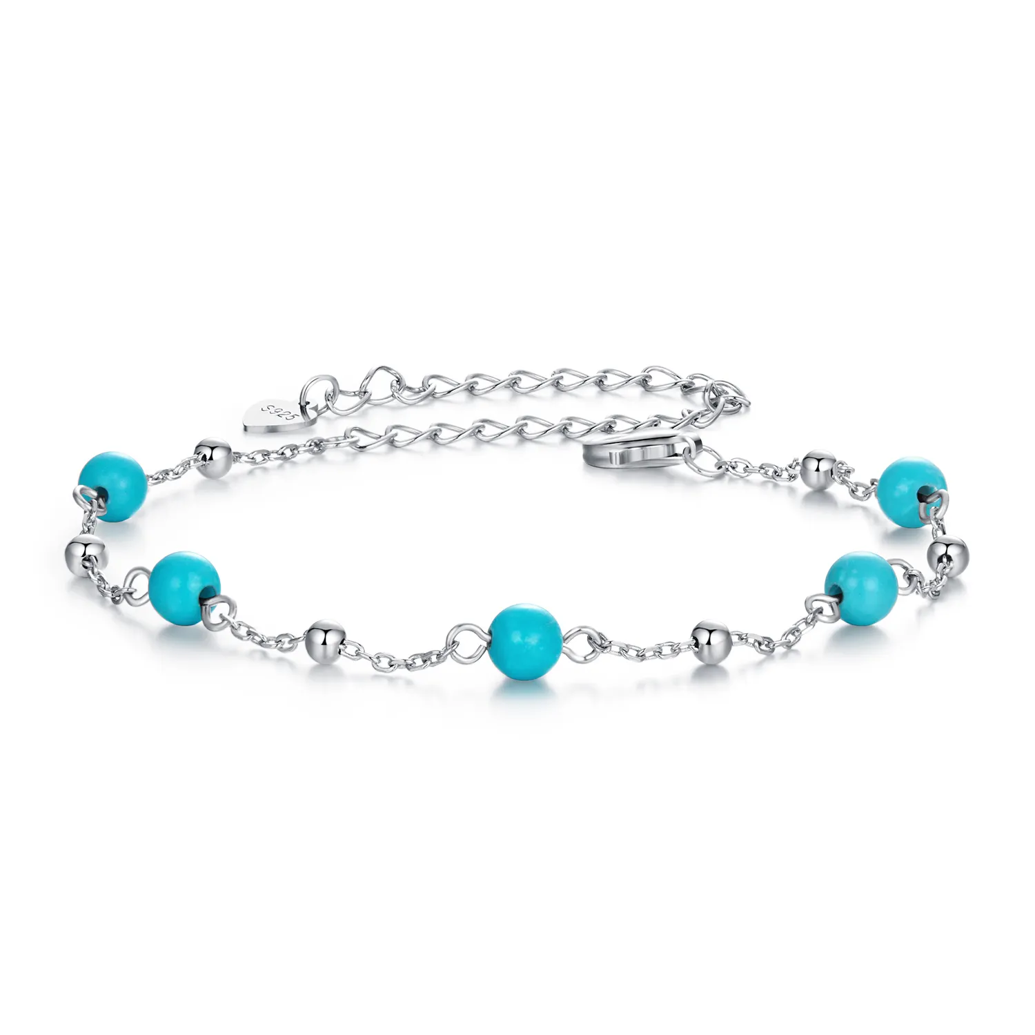bransoletka w stylu pandora turquoise bsb197