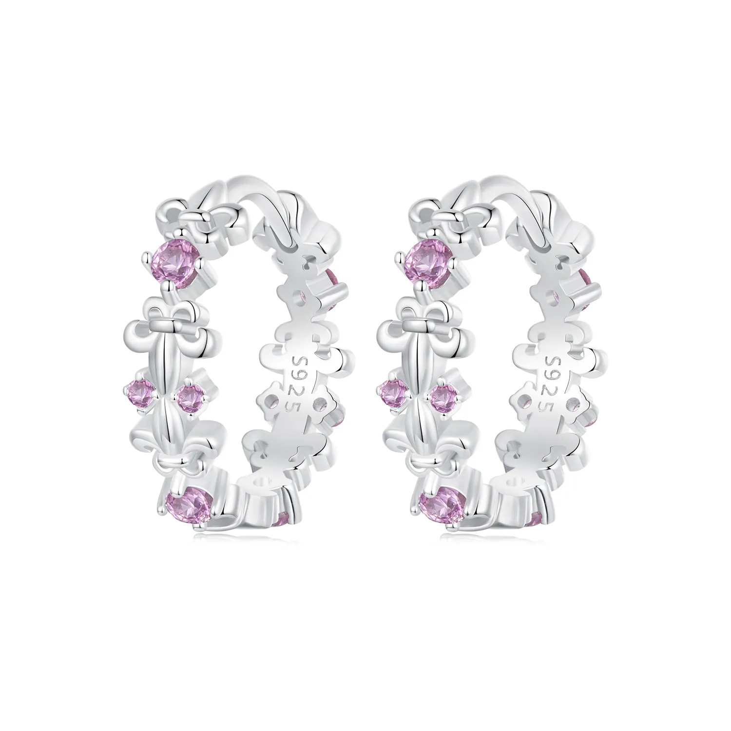 kolczyki pandora style iris bse1046