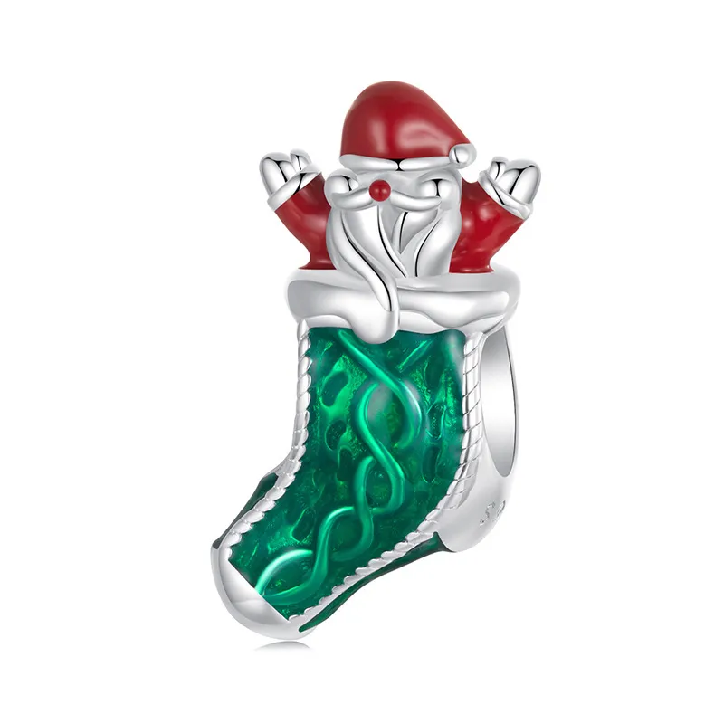 (zdjęcie do) Koraliki do pończoch świątecznych w stylu PANDORA - SCC2915 - Wyświetl 2