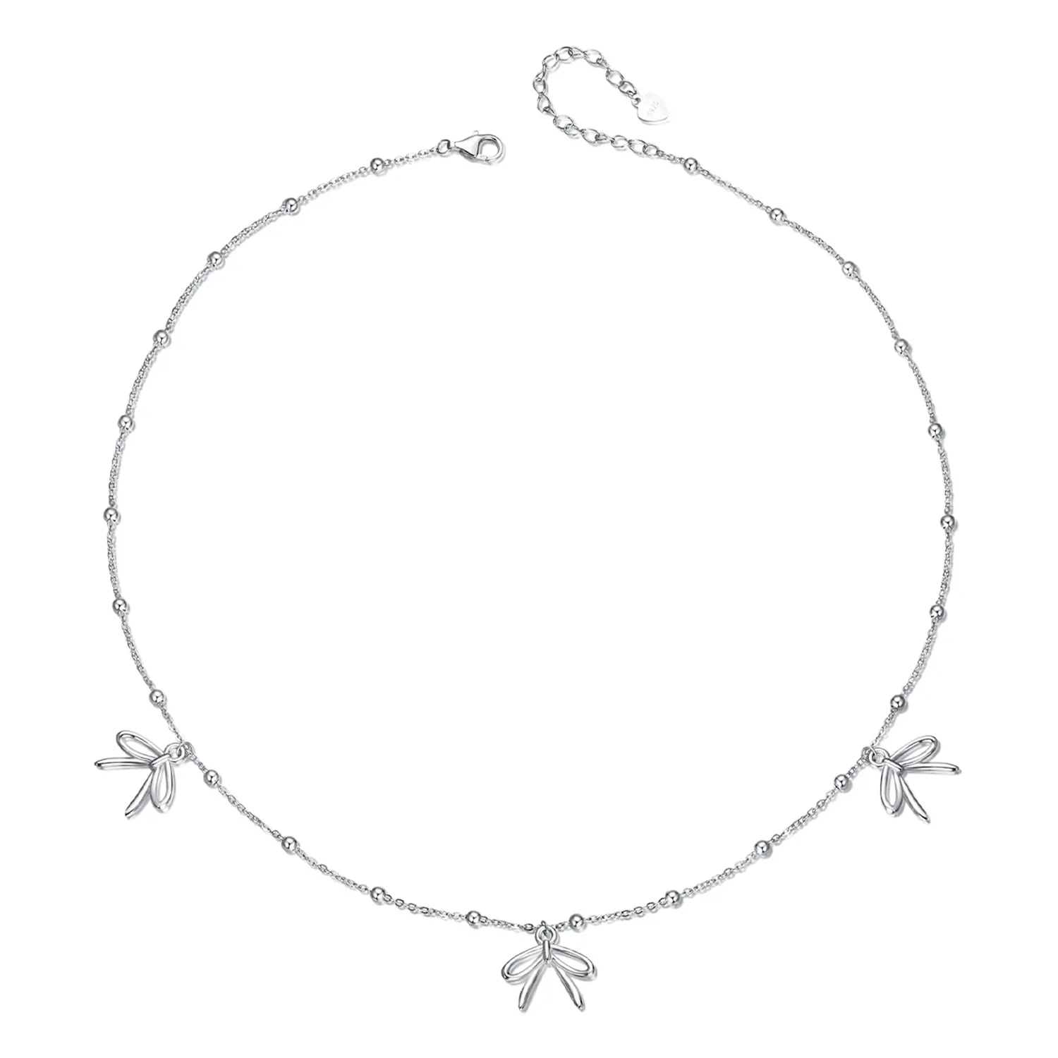 naszyjnik pandora style bow scn529