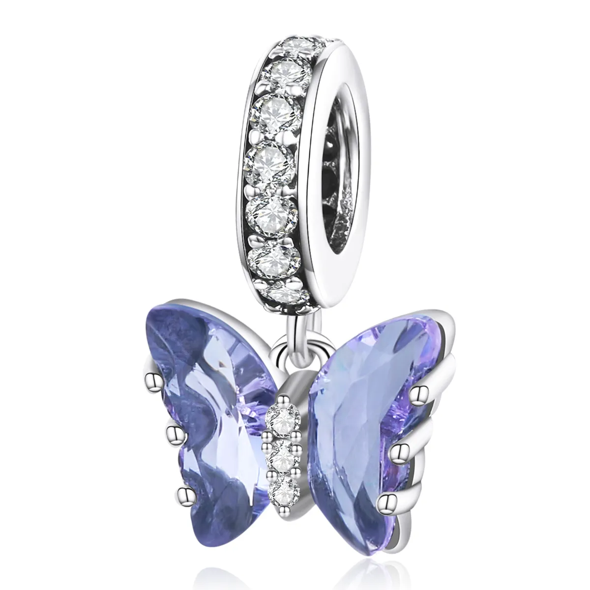 pandora style piękny motyl bsc423 vt