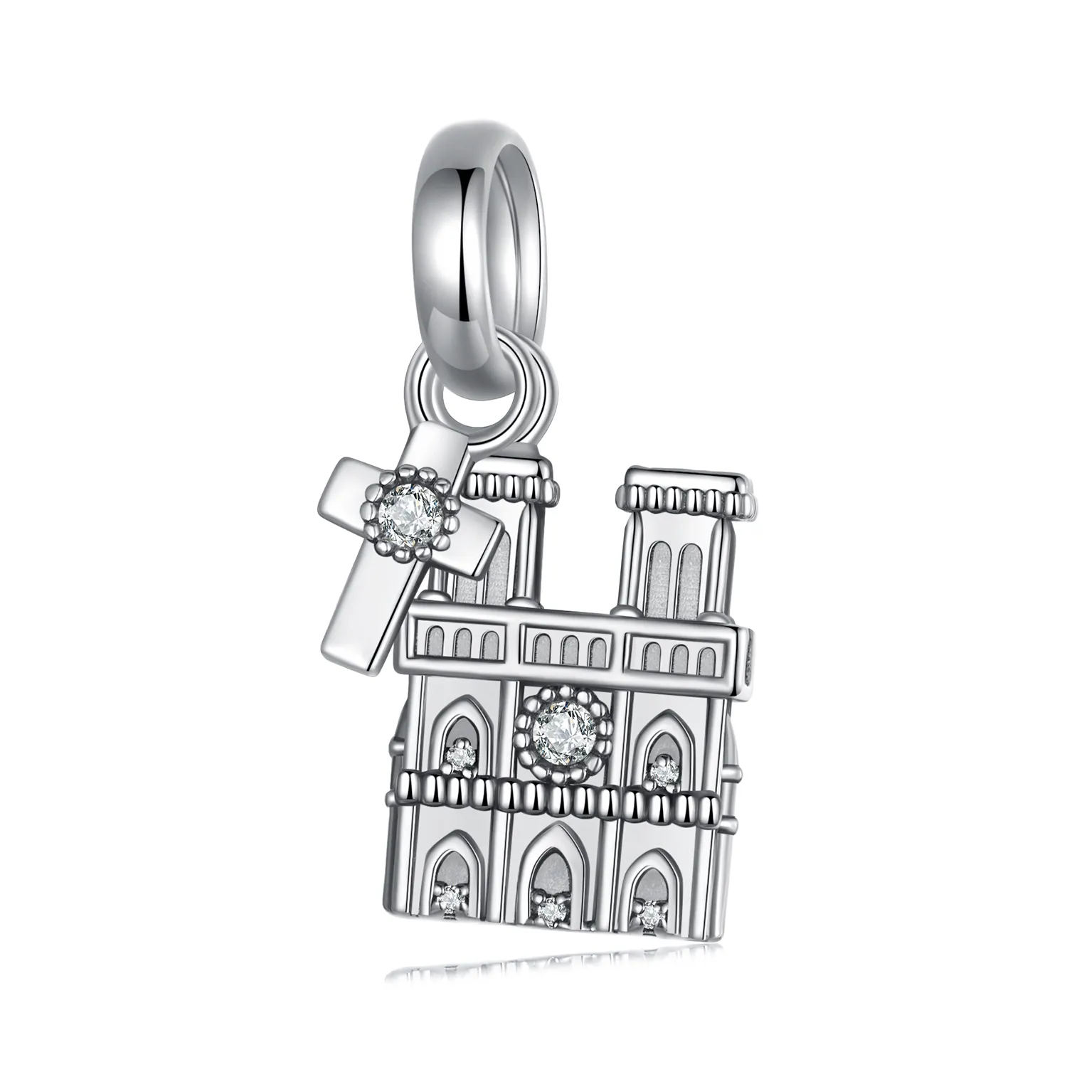 wisiorek notre dame de paris w stylu pandora scc2873