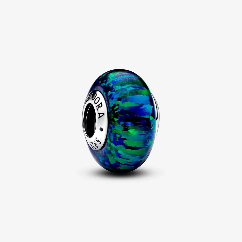 charms pandora opalizująca zieleń 791691c04