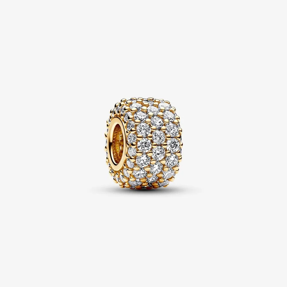 charms pandora wysadzany lśniącymi kamieniami 762820c01