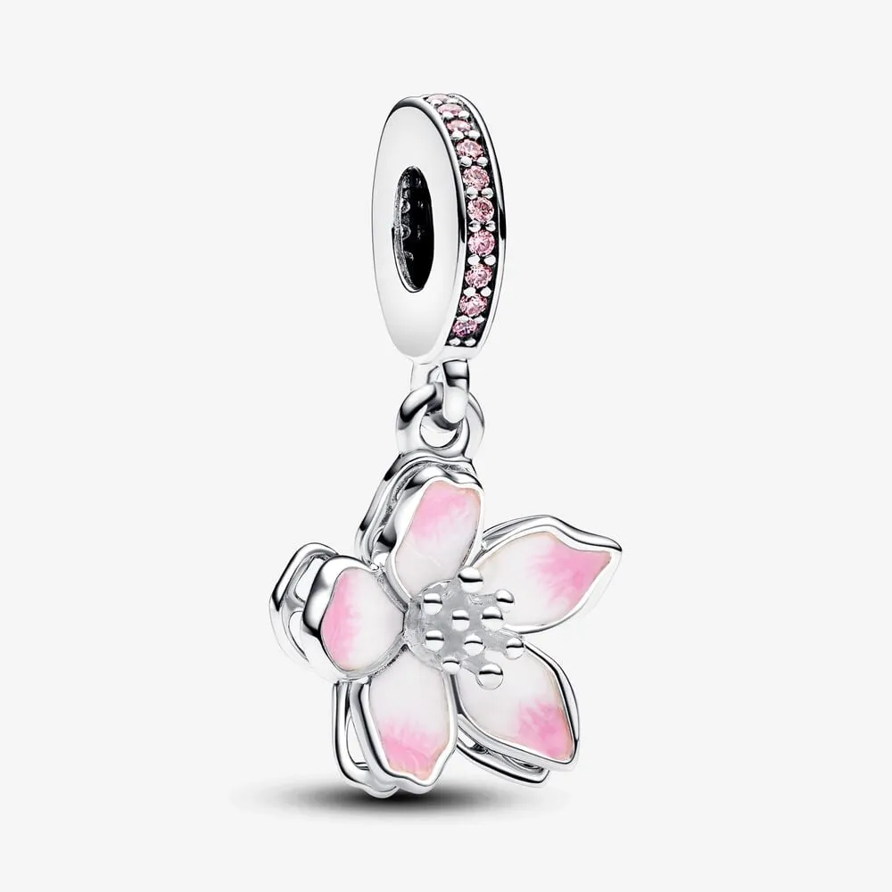 charms zawieszka pandora kwiat wiśni 790667c01