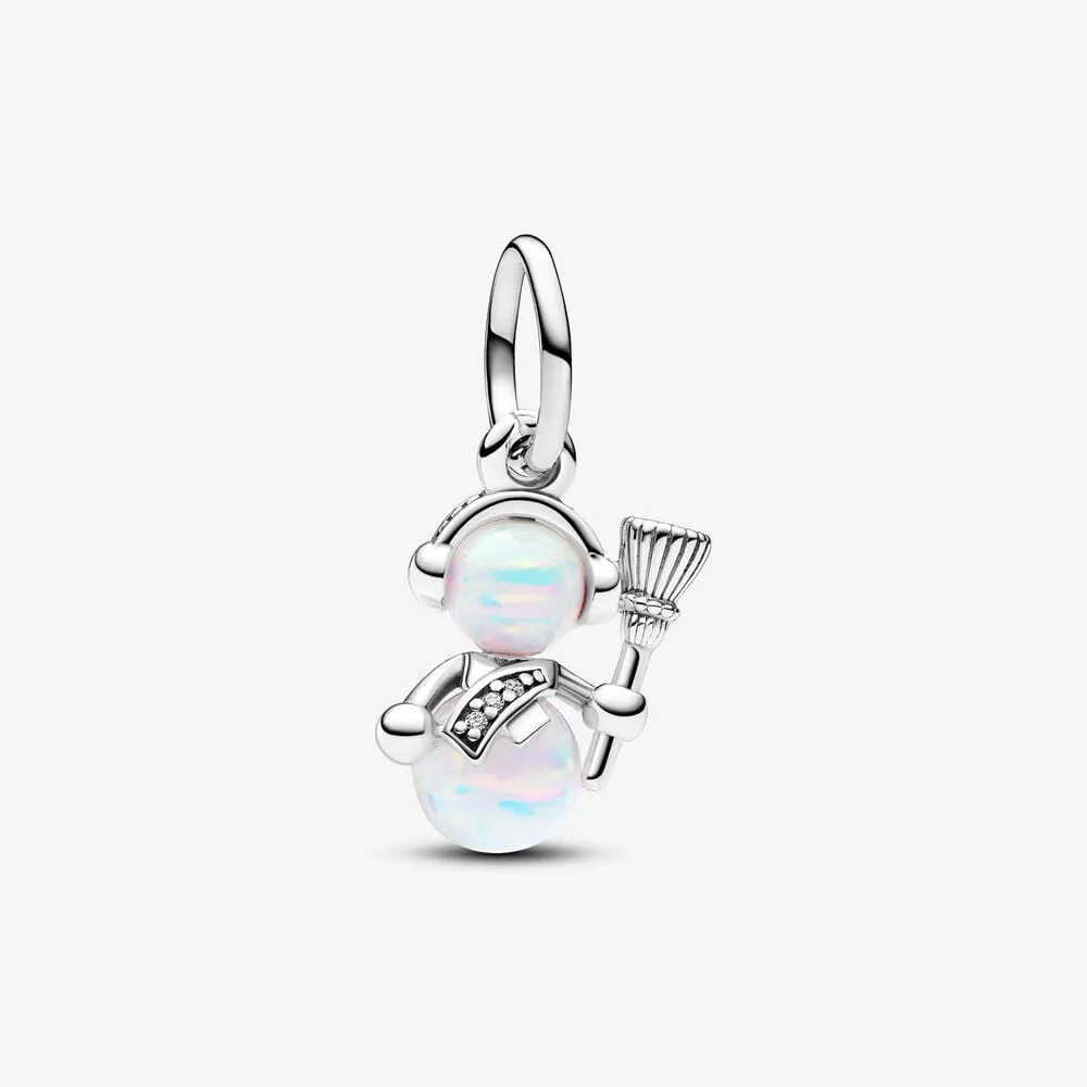 charms zawieszka pandora opalowy bałwan 792981c01