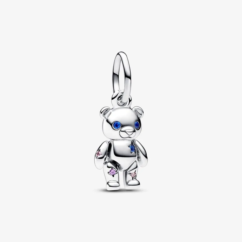 charms zawieszka pandora ruchomy miś 792986c01