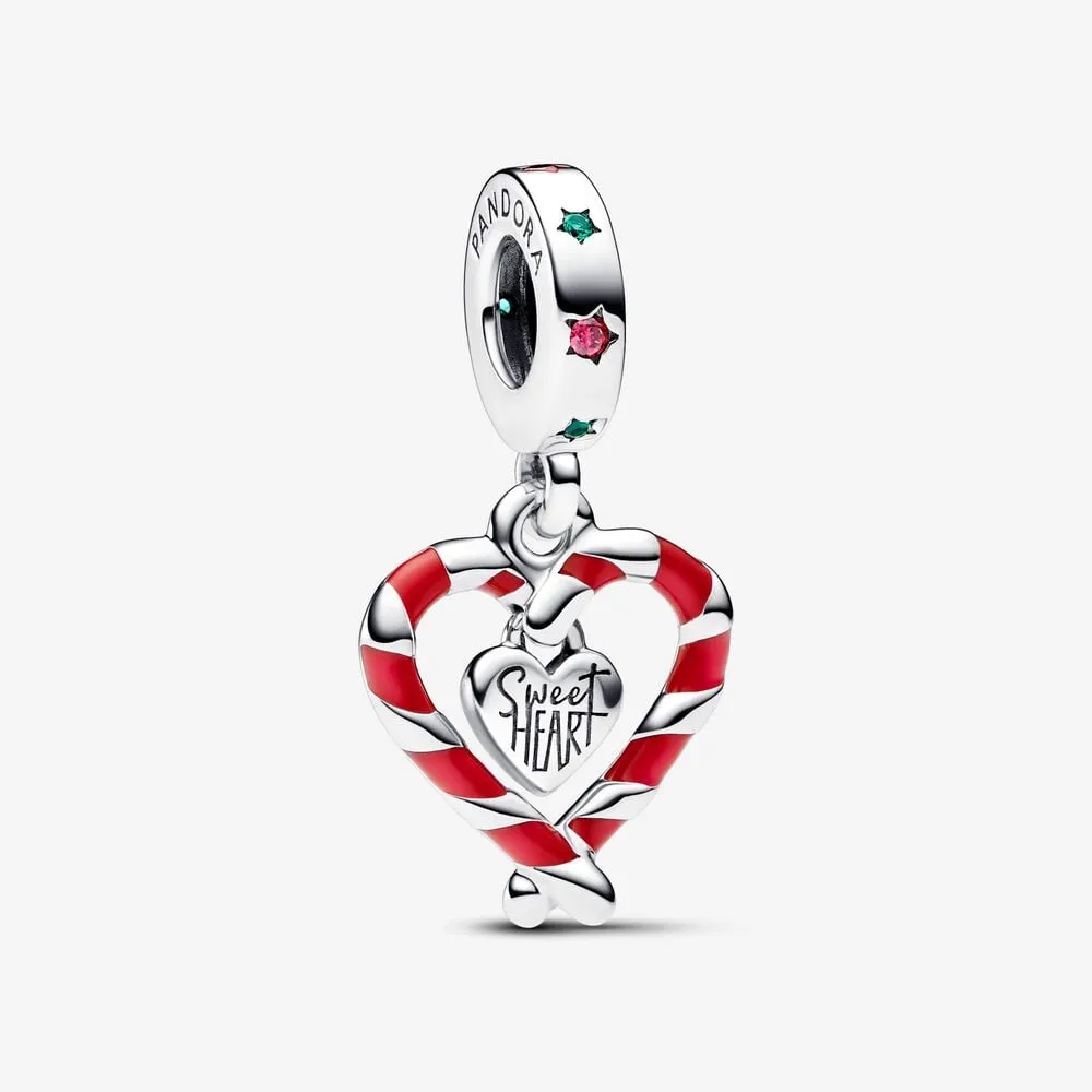 charms zawieszka pandora serce z lasek cukrowych 792822c01