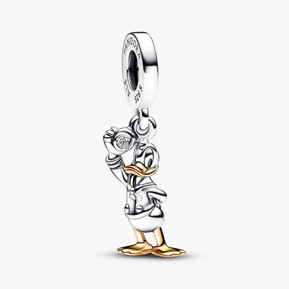disney 100 charms zawieszka pandora kaczor donald z 0009 karatowym diamentem wyhodowanym w laboratorium 792683c01