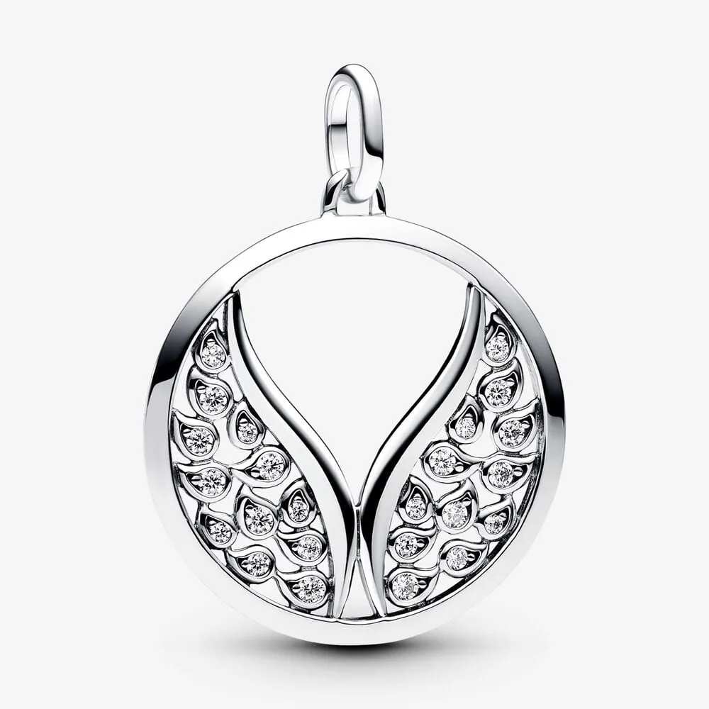 duży charms medalion pandora me skrzydła 793371c01