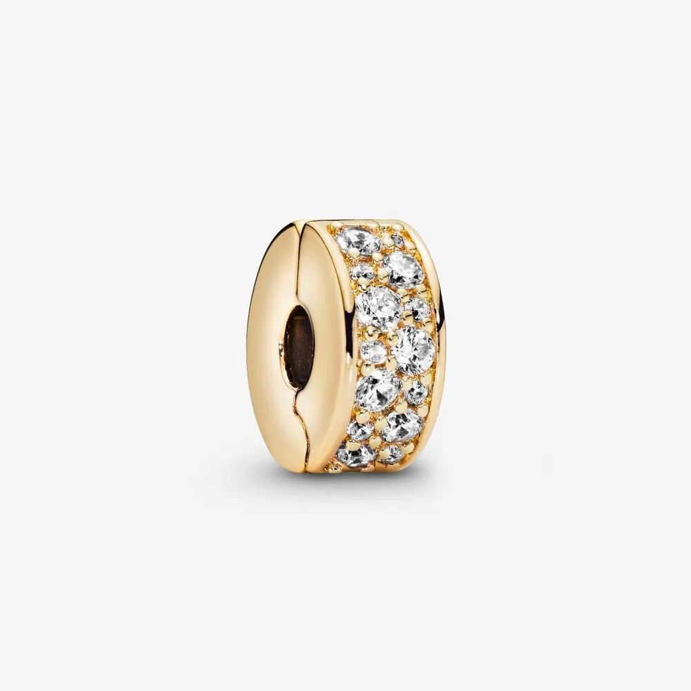 klips pandora przezroczyste kamienie pavé 768658c01