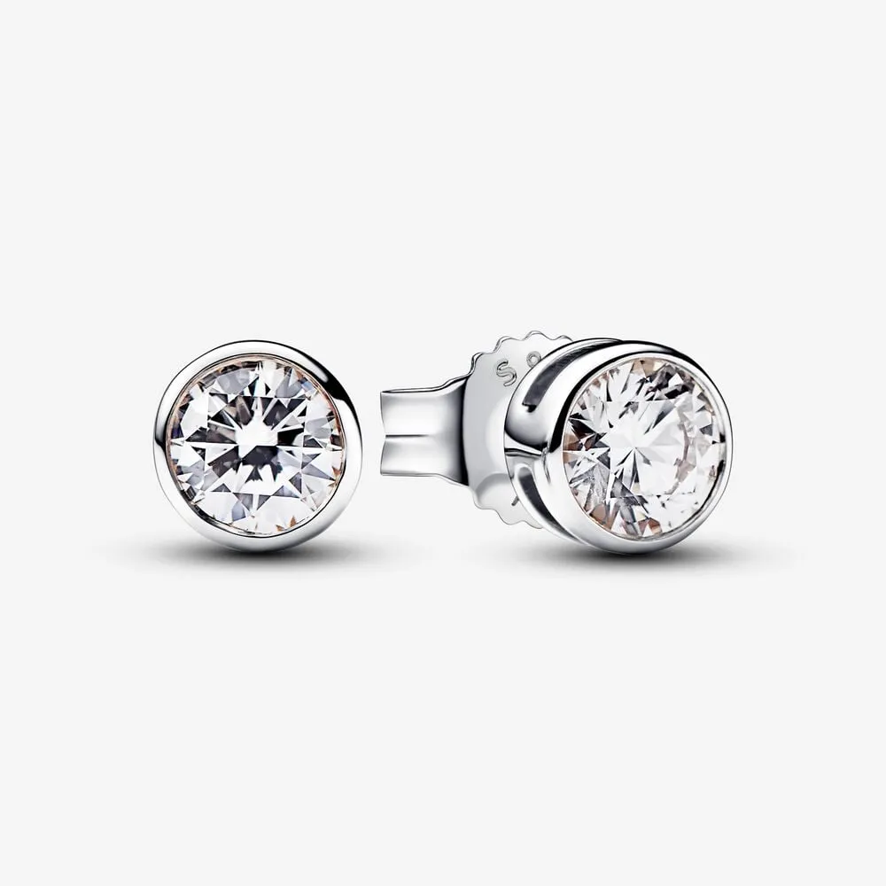 kolczyki pandora era lab grown diamond bezel stud 050 karatowe srebro próby 925 292864c01