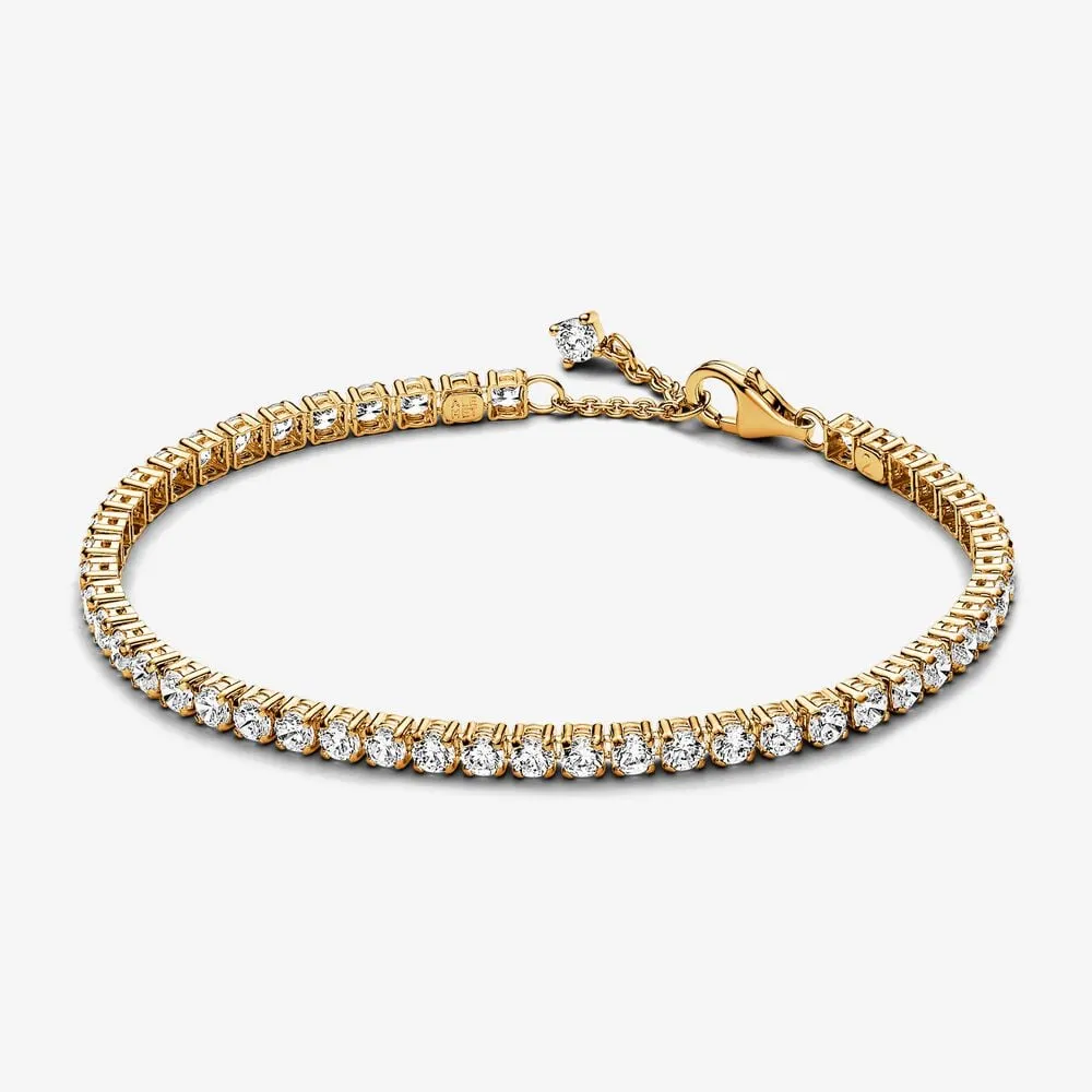 lśniąca bransoletka pandora tenisowa 561469c01