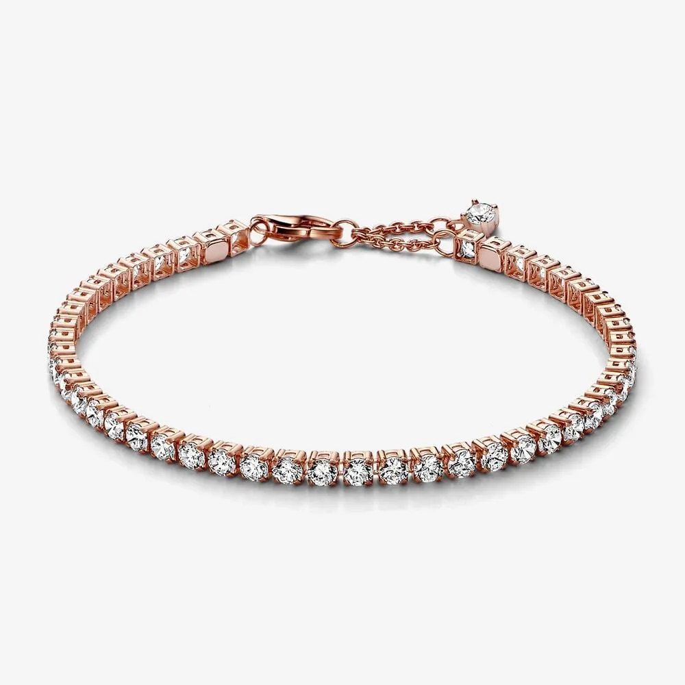 lśniąca bransoletka pandora tenisowa 581469c01