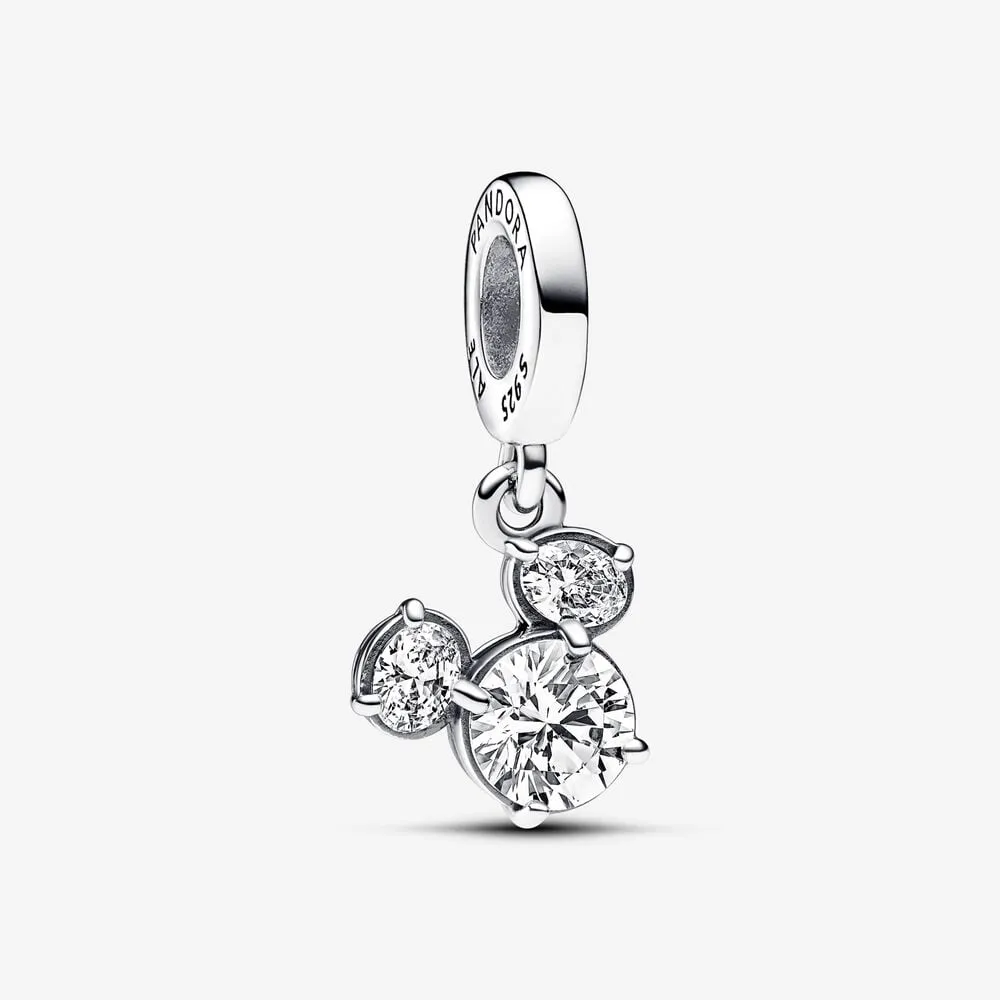 lśniący charms zawieszka pandora disney w kształcie głowy myszki miki 793031c01
