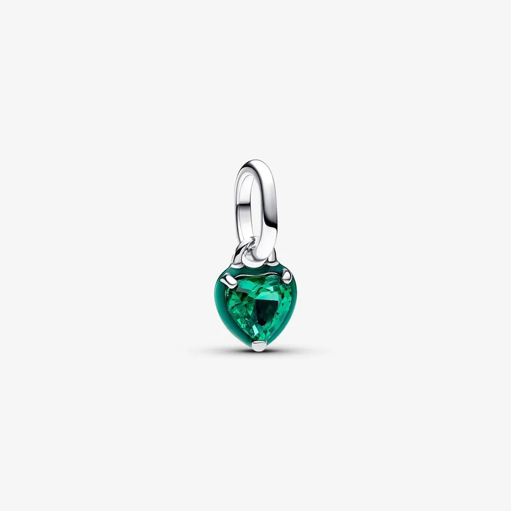 mały charms zawieszka pandora me zielona czakra serca 793042c03