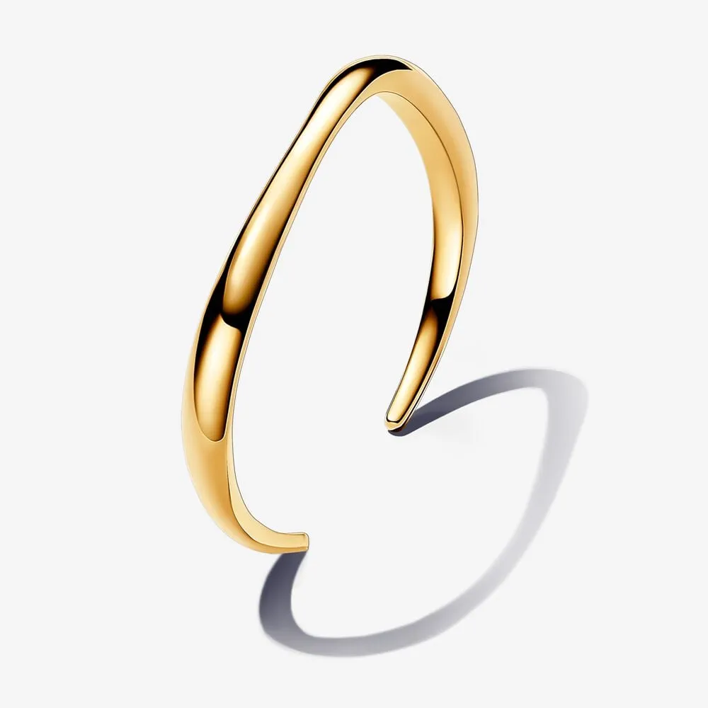 otwarta bransoletka pandora bangle o rganicznym kształcie 563310c00
